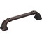 Jeffrey Alexander 128 mm Center-to-Center Brushed Oil Rubbed Bronze Ella Cabinet Pull 165-128DBAC - alternate 1